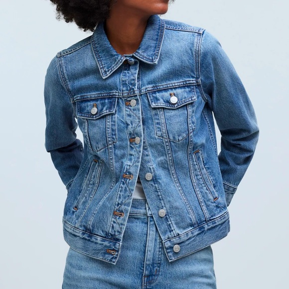 Jackets & Blazers - Madewell The Jean Jacket  Classic Blue Denim Jacket